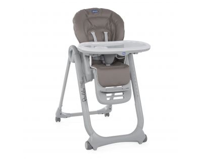 Chicco Židlička jídelní Polly Magic Relax - Dove Grey