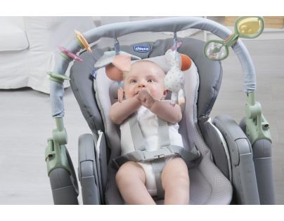 Chicco Židlička jídelní Polly Magic Relax - Dove Grey