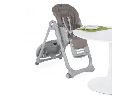 Chicco Židlička jídelní Polly Magic Relax - Dove Grey