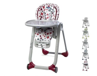 Chicco Židlička jídelní Polly Progres 5 Cherry