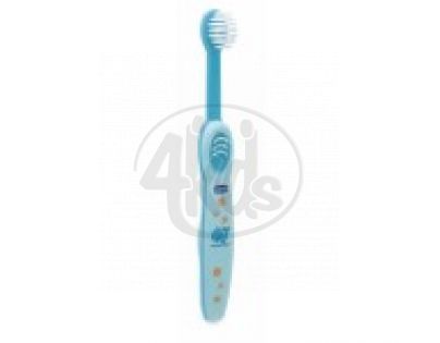 CHICCO 02315 Zubní kartáček modrý