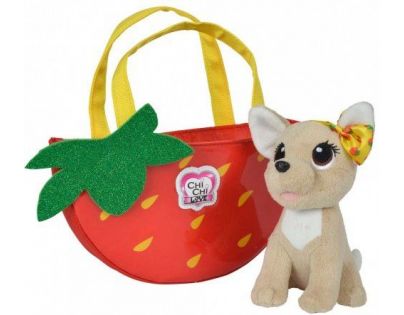 ChiChi Love Pejsek čivava Strawberry Fashion
