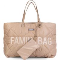 Childhome Cestovní taška Family Bag Puffered Beige 2