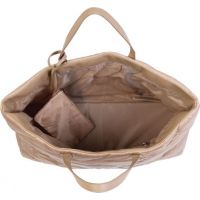 Childhome Cestovní taška Family Bag Puffered Beige 6