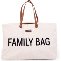 Childhome Cestovní taška Family Bag Teddy Off White