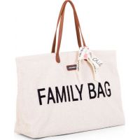 Childhome Cestovní taška Family Bag Teddy Off White 5
