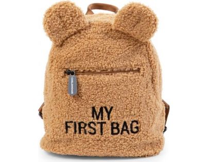 Childhome Dětský batoh My First Bag Teddy Beige