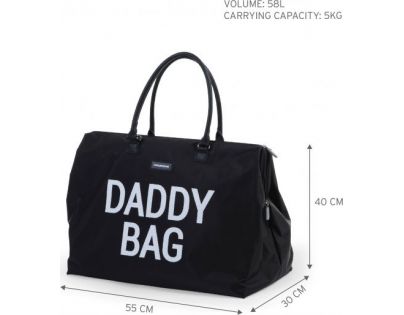 Childhome Přebalovací taška Daddy Bag Big Black