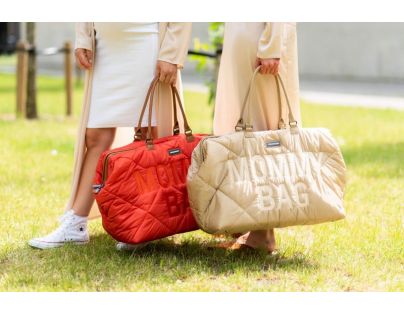 Childhome Přebalovací taška Mommy Bag Puffered Beige
