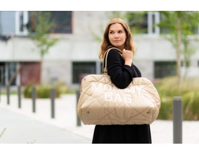 Childhome Přebalovací taška Mommy Bag Puffered Beige