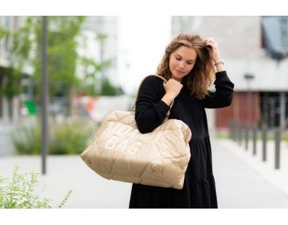 Childhome Přebalovací taška Mommy Bag Puffered Beige