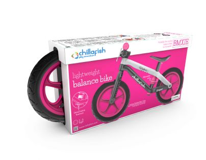 Alltoys Chillafish Balanční kolo BMXIE RS růžové