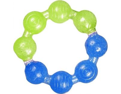Chladivé gelové kousátko kroužek Munchkin - Modro-zelená