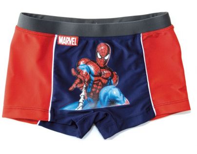 Chlapecké plavky boxerky Spiderman červeno-modré vel. 10