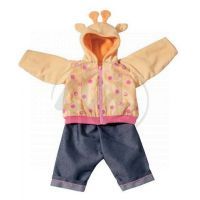 CHOU CHOU 900666 - Souprava oblečení na ven pro panenku CHOU CHOU - žirafa 2