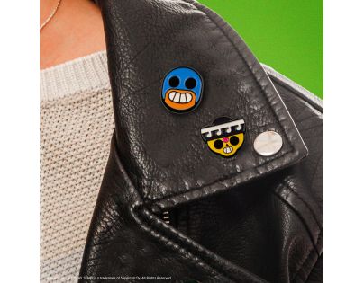 Cinereplicas Brawl Stars set pinů (Poco & El Primo)
