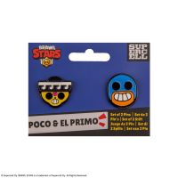 Cinereplicas Brawl Stars set pinů (Poco & El Primo) 3