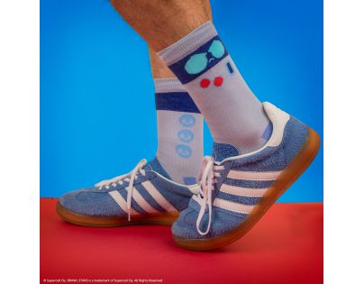 Cinereplicas Brawl Stars set ponožek (8-Bit, Rico & Mortis)