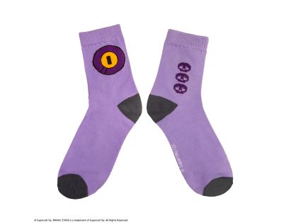 Cinereplicas Brawl Stars set ponožek (8-Bit, Rico & Mortis)