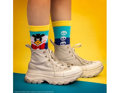 Cinereplicas Brawl Stars set ponožek (Spike, Crow & Mr. P)