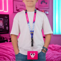 Cinereplicas Brawl Stars šňůrka na krk s pouzdrem na kartu Colt 3