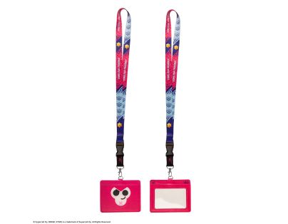 Cinereplicas Brawl Stars šňůrka na krk s pouzdrem na kartu Colt