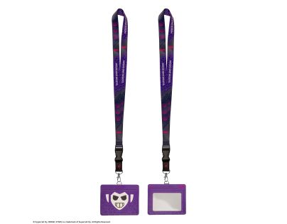 Cinereplicas Brawl Stars šňůrka na krk s pouzdrem na kartu Mortis