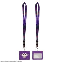 Cinereplicas Brawl Stars šňůrka na krk s pouzdrem na kartu Mortis