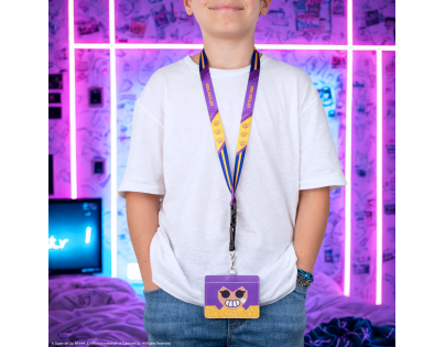 Cinereplicas Brawl Stars šňůrka na krk s pouzdrem na kartu Shelly