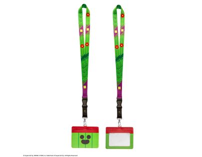 Cinereplicas Brawl Stars šňůrka na krk s pouzdrem na kartu Spike