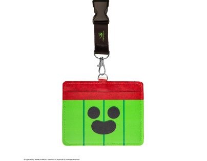 Cinereplicas Brawl Stars šňůrka na krk s pouzdrem na kartu Spike