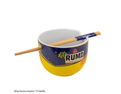 Cinereplicas K-pop Demon Hunters ramen miska s hůlkami Rumi Superstar Flavor