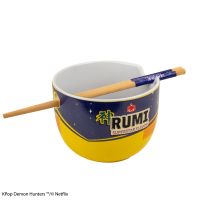 Cinereplicas K-pop Demon Hunters ramen miska s hůlkami Rumi Superstar Flavor 2
