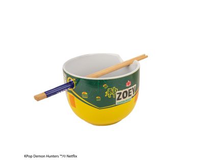 Cinereplicas K-pop Demon Hunters ramen miska s hůlkami Zoey Hamburger