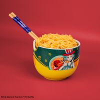 Cinereplicas K-pop Demon Hunters ramen miska s hůlkami Zoey Hamburger 4