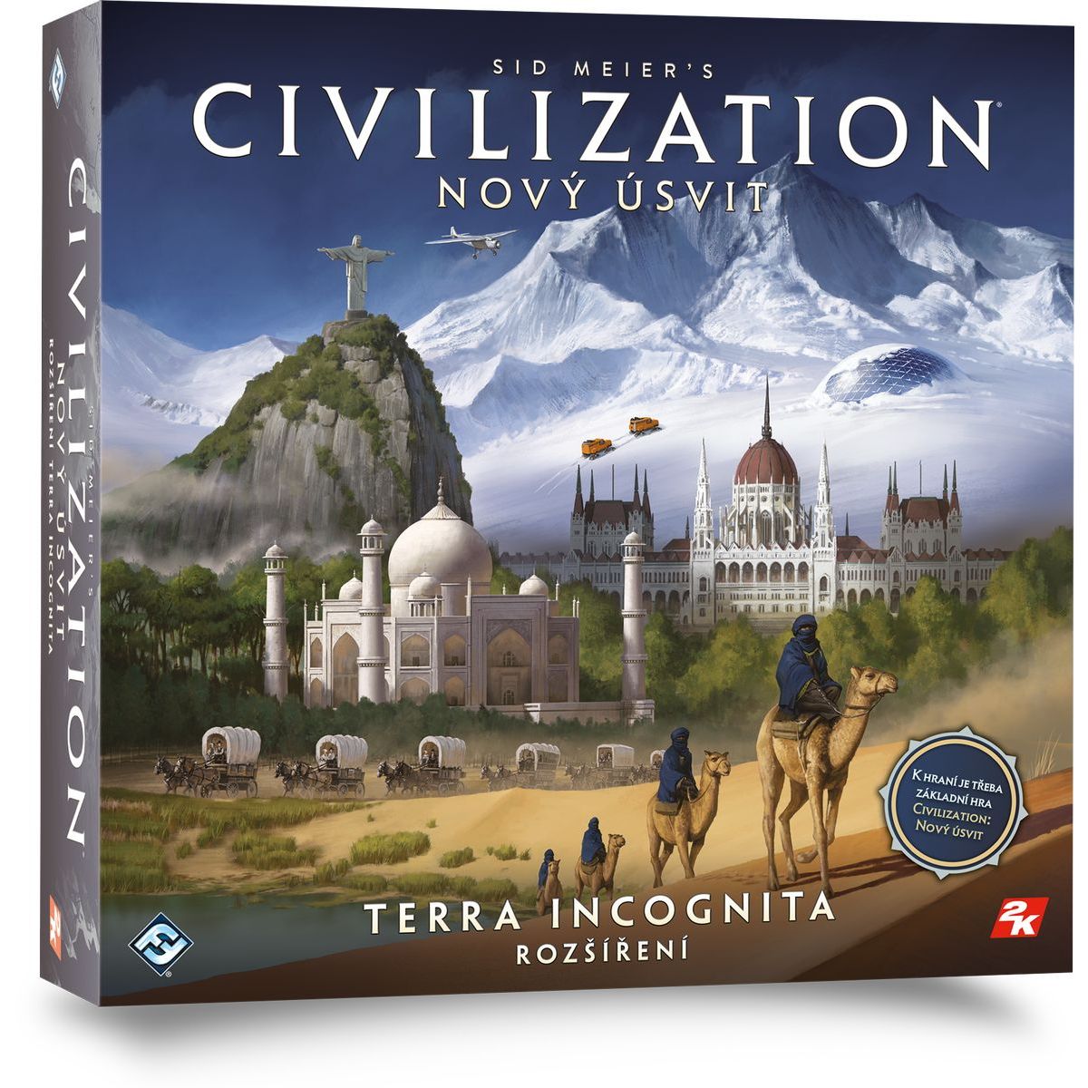 Civilizace: Nový úsvit Terra Incognita rozšíření
