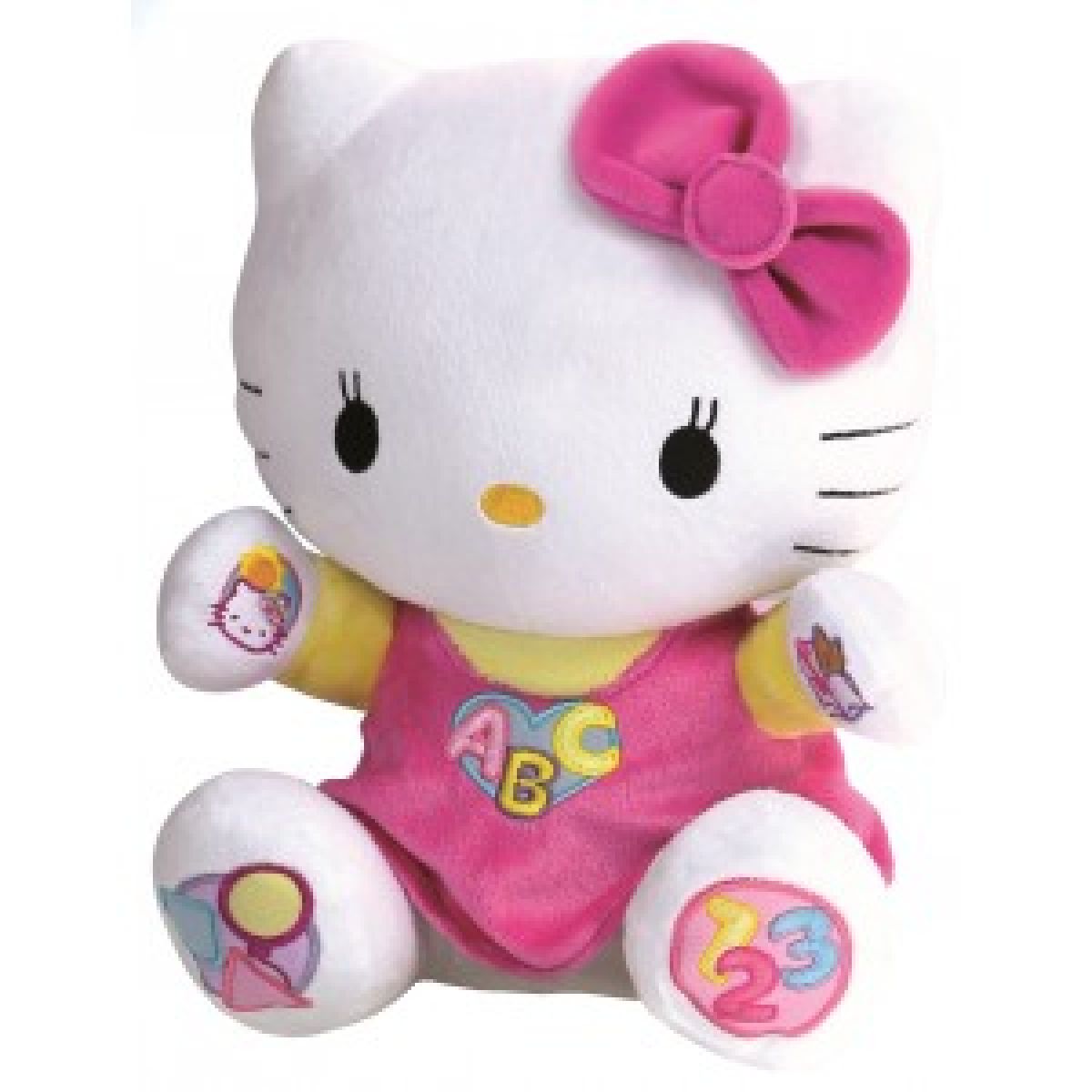 Clementoni 60202 - Hello Kitty plyšová elektronická mluvící a zpívající kočka