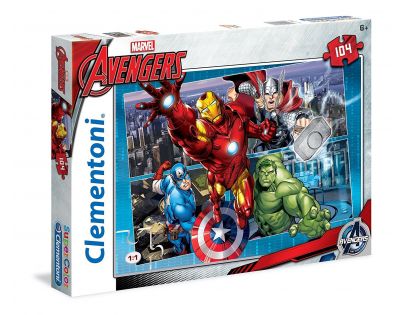 Clementoni Avengers Supercolor Puzzle 104 dílků