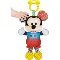 Clementoni Baby Mickey plyšový se zvuky a úchytem 25cm 4