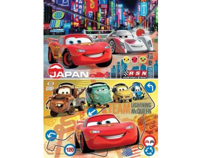 Clementoni Cars Puzzle Supercolor Auta 2 x 20 dílků
