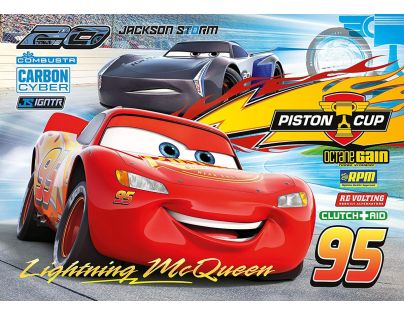 Clementoni Cars Puzzle Supercolor Maxi 24 dílků