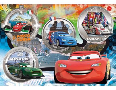 Clementoni Cars Supercolor Auta Puzzle Maxi 24 dílků