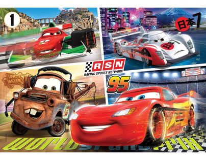 Clementoni Cars Supercolor Auta RSN Puzzle 60 dílků