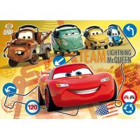 Clementoni Cars Supercolor Team McQueen Maxi Puzzle 60 dílků 2