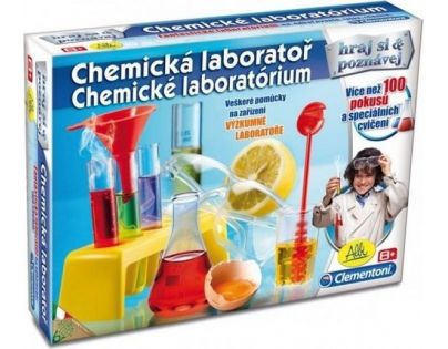 Clementoni Dětská laboratoř moje první chemická sada