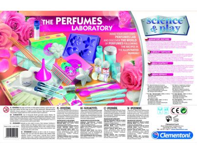 Clementoni Dětská laboratoř Výroba parfémů