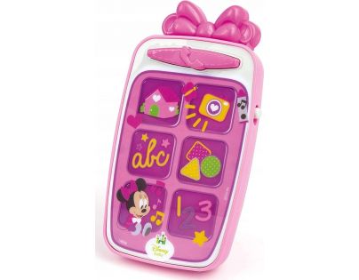 Clementoni Disney Baby Minnie Můj první telefon