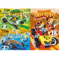 Clementoni Disney Mickey závodník Puzzle Supercolor 3 x 48 dílků 2