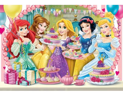Clementoni Disney Princes Supercolor Princezny Puzzle 2 x 20 dílků