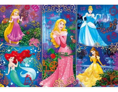 Clementoni Disney Princess Puzzle 3D Vision 104 dílků